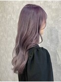 【別府 Rangali】ラベンダーカラー/韓国ヘア/ワンホンヘア