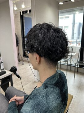 アジールヘア 所沢プロペ通り店(agir hair) メンズパーマツイストスパイラルフェザーパーマ