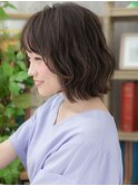 アースカラー小顔ゆるふわエアリーミディTc3川口20代30代40代