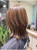 ミディアム×ハイレイヤー 大人ウルフ