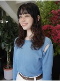 △癖毛風パーマレイヤーパーマロングパーマミディアムパーマ