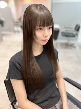 ボヌール 西宮北口(Bonheur)の写真/【NEW OPEN/西宮北口駅すぐ】カラーとの同時施術可能*ノンダメージサロン独自の[髪質改善ストレート]が人気