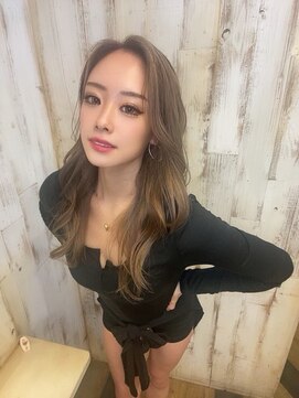 ラフィーチ バイ シウン(Ra-Ffichi by siun.) 海外風バレイヤージュ【ラフィーチ烏丸/四条烏丸美容室】