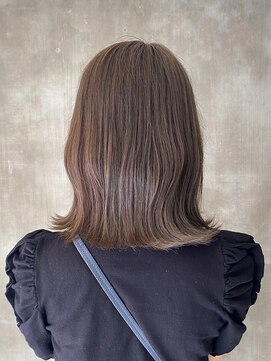 ヘアーメイクジェンテ(hair make gente) オリーブカラー
