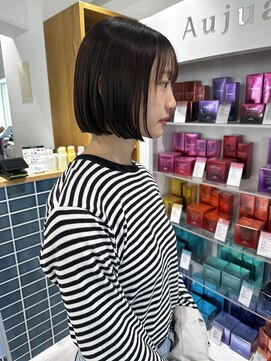 オーシャン(Ocean) ［Ocean Hair&Life 水田］秋冬おすすめ/大人女性/ミニマルボブ☆