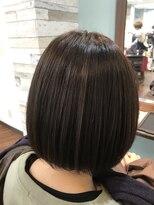 ヘアー バイ ミーズ(hair by Mii’s)&nbsp;柔らかまとめボブ