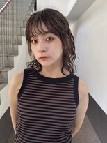 トリッカ 銀座(tricca)&nbsp;ウルフ/レイヤーカット/ニュアンスパーマ/簡単スタイリング