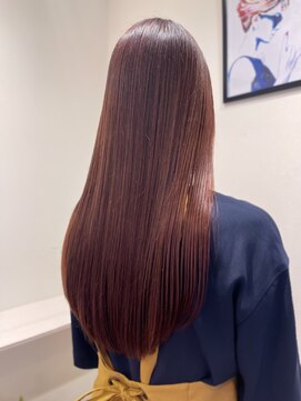 酸性ストレート×髪質改善トリートメント