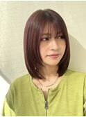 【宮田茉悠】髪質改善 ボブ 顔まわりレイヤー 20代 30代[表参道]