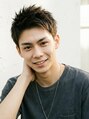 アンドヘアサロン(AND hair salon)&nbsp;【メンズカットの王道】黒髪スパイキーショート。