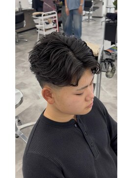 オム ブランシェ(HOMME BLANCHE’) 【Seira】ラルフカール×ケアクリームパーマ