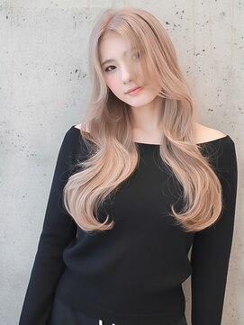 ビビディバビディブー 枚方ビオルネ店(Bibbidi.bobbidi.boo) 透明感ベージュでつくる柔らかレイヤーロング