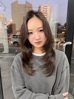 ジン(JIN)&nbsp;☆レイヤーカット☆韓国ヘア☆レイヤー☆アニョハセヨ☆