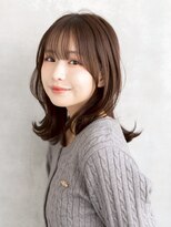 ルアナ ヘア アンド トリートメント(Luana)&nbsp;【Luana難波】愛されミディアム×チョコレートブラウン