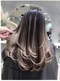 白髪主術・大人上品バレイヤージュ6