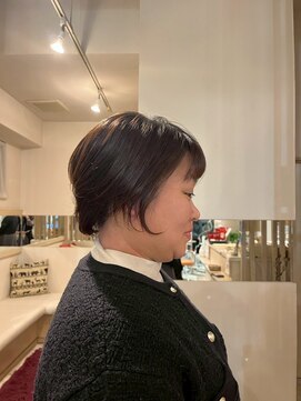 アシャ ヘアー ソリューション 神戸店(asha hair solution) イメチェン/ピンクベージュ/アンブレラカラー/前髪/摂津本山
