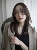 レイヤーカットウルフカットボブグレージュオリーブべージュ