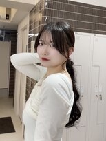 アイドットプラス 札幌大通り(i.+ODORI) 韓国風巻きシースルーバング小顔顔周りカット