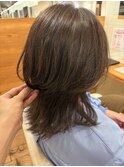 30代40代/レイヤーカット/赤みを抑えたやわらかい色合い