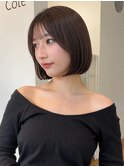 顔まわりレイヤーボブ/くびれレイヤーボブ/丸みショートボブ