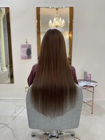 ラブスタシー 名古屋栄(Lovestasy)&nbsp;オレンジブラウン/無加工毛エクステ/エクステ/名古屋/矢場町/栄
