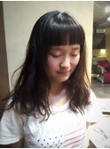ふわくしゅ抜け感ウェーブ