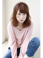 クラウン ヘアー(CLOWN hair)&nbsp;女子力高めなロブヘアー