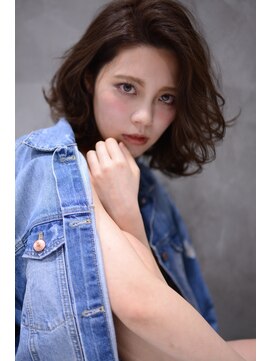 ミラバイグリーン(Mira by green) glossyカラー×random wave #2