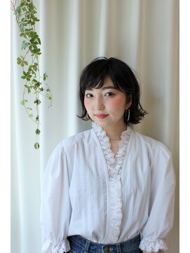 フェイスデコ アヴェダ セカンド(FACE DECO AVEDA/2nd) 外ハネ　カジュアルボブ