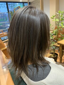 ルッカランス 王子店(Lucca Lance) グレージュ ハイライト