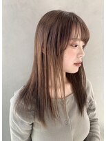アンドレ ヘア デザイン(Andre Hair Design)&nbsp;ストレート× smoky beige