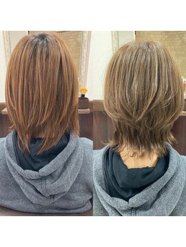 リライト ［relight尼崎］今春大人気♪ウルフスタイル