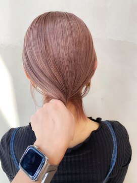 リンドトウキョウ(LINDO TOKYO) YA23_ピンクベージュ/ハイトーン/ダブルカラー/ピンクカラー