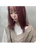ハイトーンラベンダーピンク/レッドブラウン/デザインカラー
