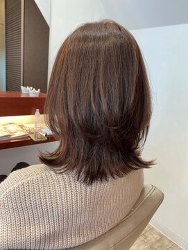 マーリャヘアー(mallia hair) くびれ外ハネミディアム☆彡