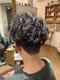 ヘアクリエイト カルム(Hair create CALME)の写真/【恩智駅徒歩5分】メンズパーマが得意☆ON・OFFどちらもキマるスタイルだから、お客様からのリピート率◎！