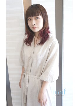 ムゥフ ヘアーアンドアイラッシュ(mouf hair&eyelash) アメジストグラデーションカラー