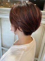 グローリープラス(Glory+plus)&nbsp;ハンサムショート×オレンジハイライト