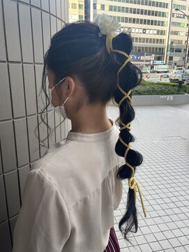 モードケイズ 阿倍野店(MODE K’s) 個性派ポニーテール
