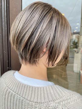 ヘア メイク ココ(hair make coco) ブリーチ×ショートグレージュ★