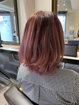 コエバイロゼオ(coe by Roseo) パステルピンクのグラデーションカラー