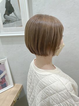 ロンドプランタン 恵比寿(Lond Printemps) イメチェンもOK◎ブリーチWカラーお洒落ベージュ【中居】