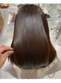 髪質改善ストレート