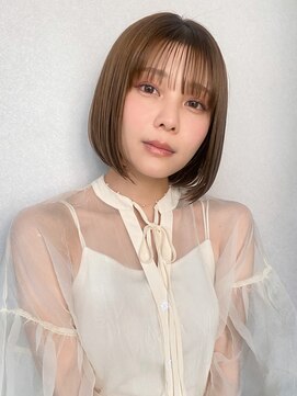 サンド 表参道(sand) 前下がりショートボブ大人可愛い