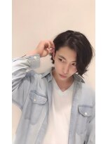 アンブルリュクス 渋谷(amble luxe) 【メンズカット】【メンズ長めスタイル】【メンズパーマ】