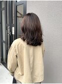 外ハネウェーブ×3Dカラー（白髪染め可）