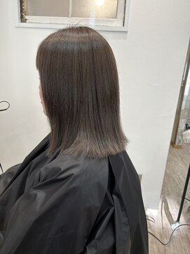 ヘアーサロン キー(Hair salon key) ブルーアッシュ
