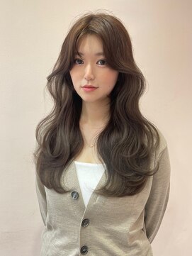 ボタン シブヤ(VOTAN SHIBUYA) ウェーブヘア/内巻き/セミロングヘア/垢抜け/小顔/20代