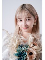 リド 館出店(LIDO) ホワイトブラウン ロング