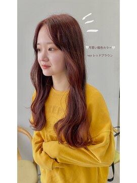 ヘアー アイス 御器所本店(HAIR ICI) 20代30代40代ベージュ暖色系カラー大人レイヤー